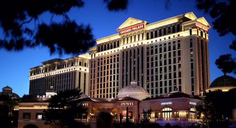 Caesars Palace in Las Vegas.Photo by Getty Images