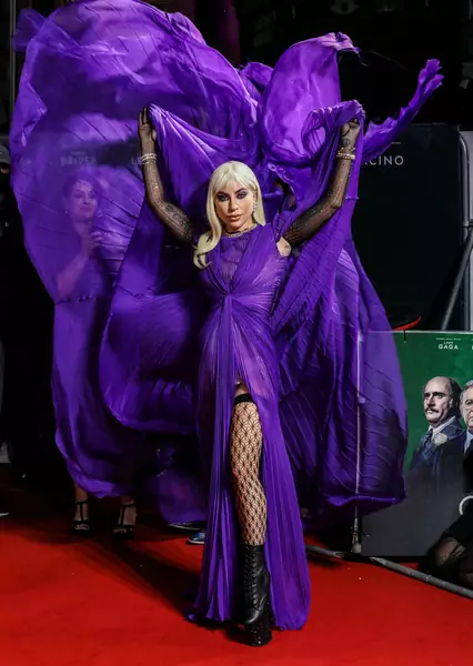 Lady Gaga na światowej premierze filmu &quot;House of Gucci&quot; Fot. Brett D. Cove / SplashNews.com/East News