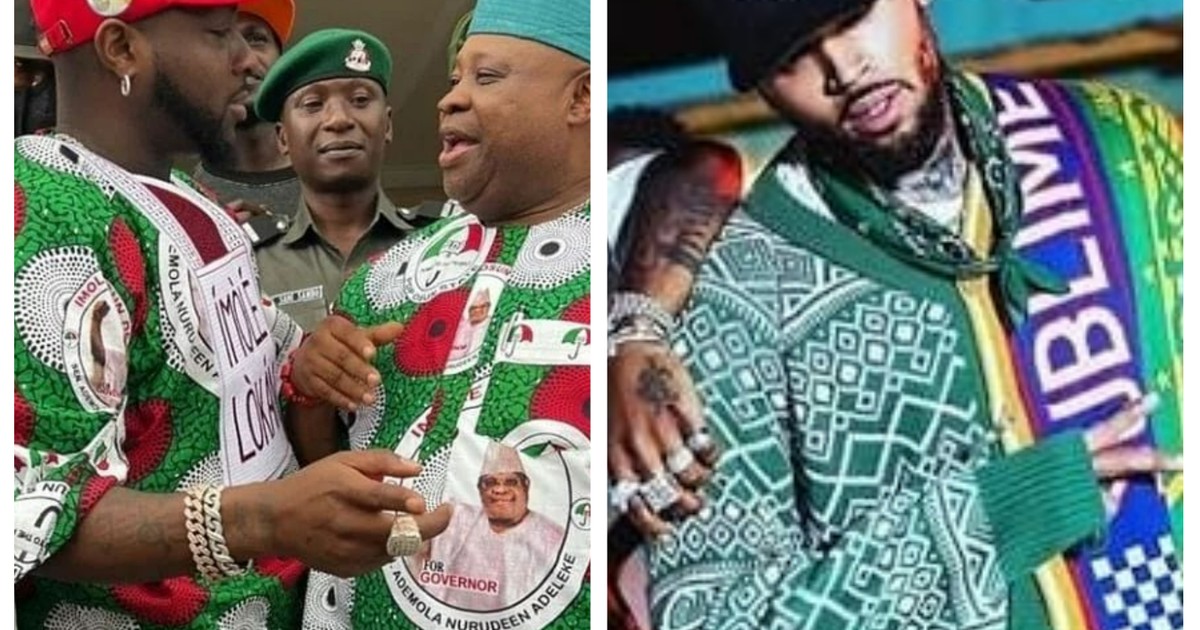 Chris Brown Congratulates Davido’s Uncle Over Osun Gubernatorial Victory