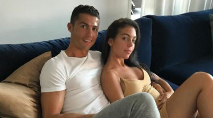 Ronaldo és barátnője, Georgina /Fotó:Instagram