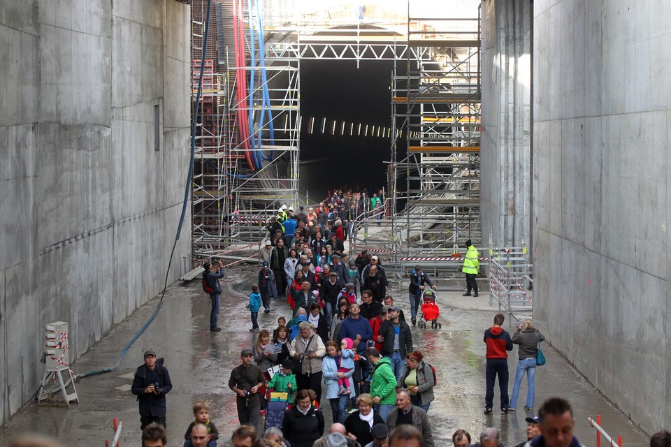 GDAŃSK TUNEL POD MARTWĄ WISŁĄ DZIEŃ OTWARTY (Mieszkańcy Gdańska )