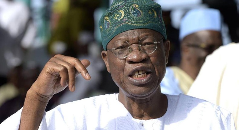 Minister of Information and Culture, Lai Mohammed