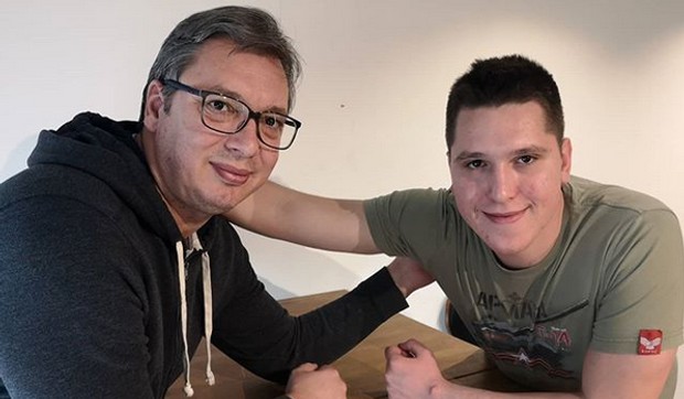 Aleksandar Vučić, Danilo Vučić