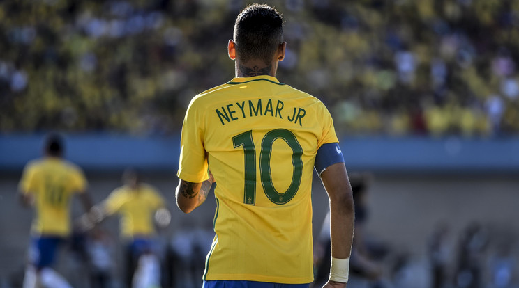 Kétségtelenül Neymar a brazil csapat kulcsembere /Fotó:AFP
