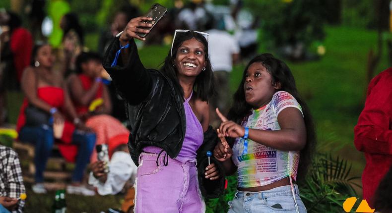 Revelers at the 19th edition of Roast and Rhyme
