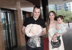 Aleksa Balašević sa ženom