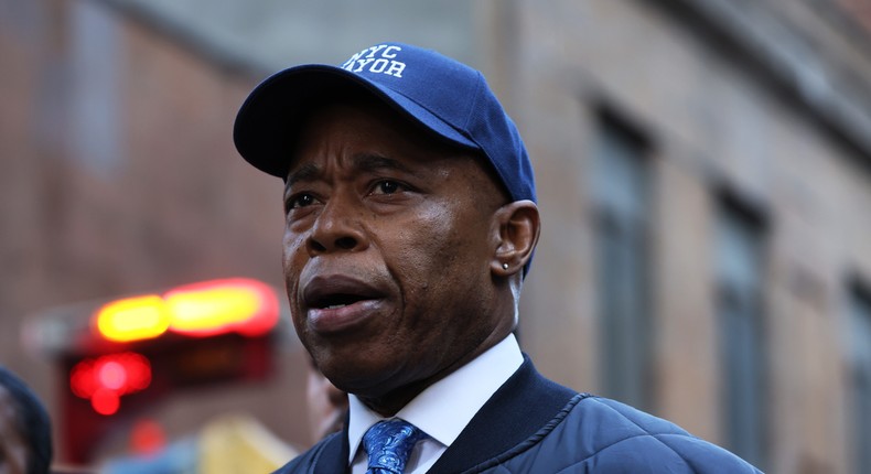 Eric Adams is the mayor of New York City.Michael M. Santiago/Getty Images