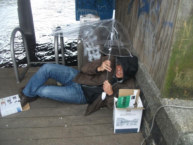 Dzień z życia bezdomnego