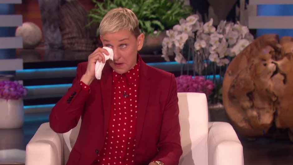 Ellen DeGeneres na planie swojego talk-show