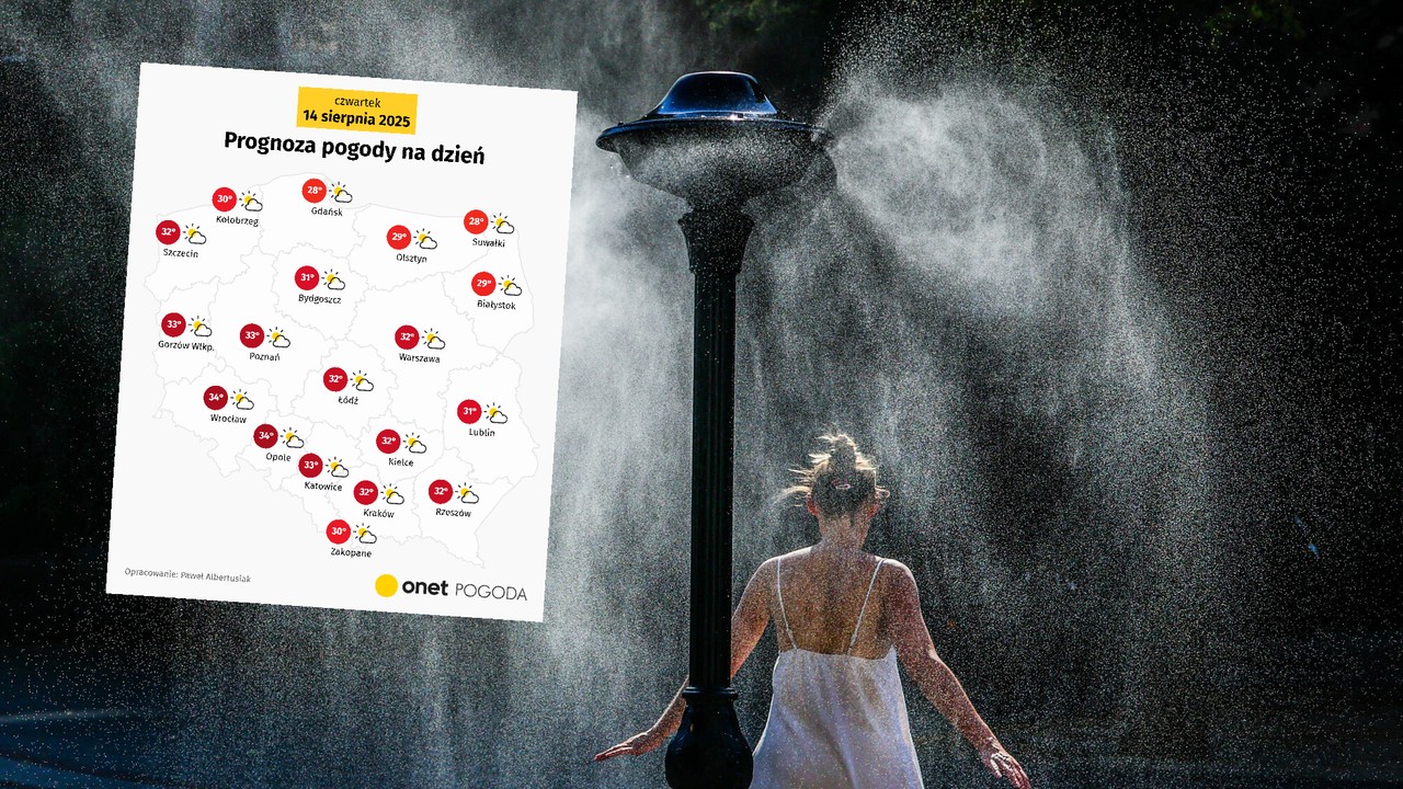 Upał oszczędzi ten zakątek Polski. Jest nowa prognoza na czwartek