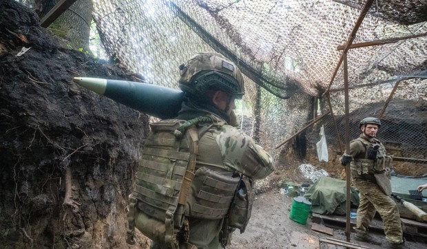 Ukrajinski vojnici kod Harkova 14. maja
