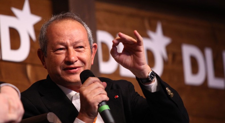 Billionaire Egyptian businessman, Naguib Sawiris