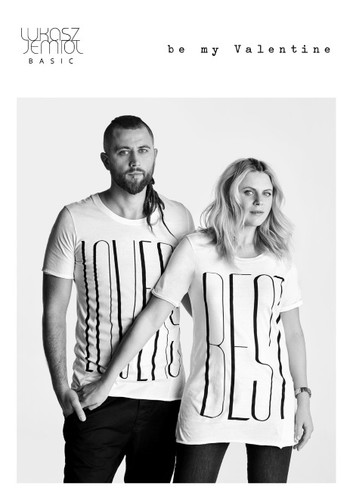 Maria Sadowska i Adrian Łabanowski w walentynkowej kampanii Łukasza Jemioła