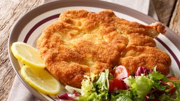 pyszny obiad na sobotę. podajemy przepis, ty gotujesz. złocisty, chrupiący kotlet z mediolanu