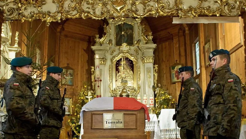 Pogrzeb żołnierza. Matka straciła już drugiego syna