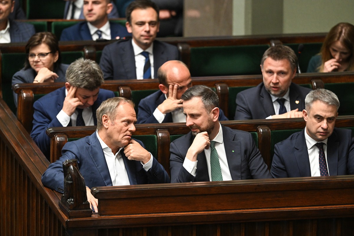 Donald Tusk, Władysław Kosiniak-Kamysz, Krzysztof Gawkowski