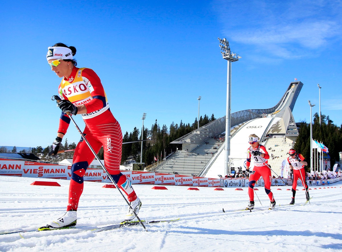 Bjoergen znów nie dała szans Kowalczyk. Polka poza podium w Falun