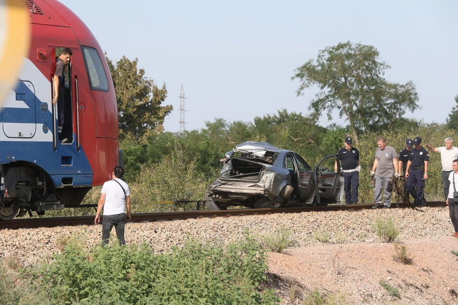 Uviđaj nesreće u Lazarevcu