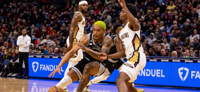 13 punktów Sochana. Spurs przedostatnią drużyną w Konferencji Zachodniej [WIDEO]