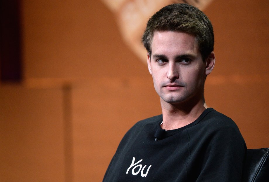 Evan Spiegel, założyciel i prezes Snapchata