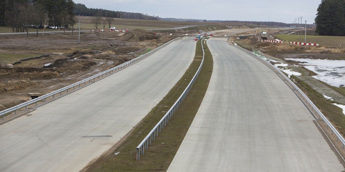 W poniedziałek oddany do użytku zostanie kolejny odcinek trasy S61. 