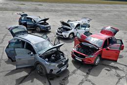 Japonia i Korea na starcie: Honda CR-V, Hyundai Tucson, Mazda CX-5 i Subaru Forester