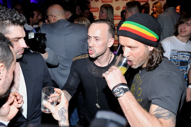 Nergal i Radosław Majdan