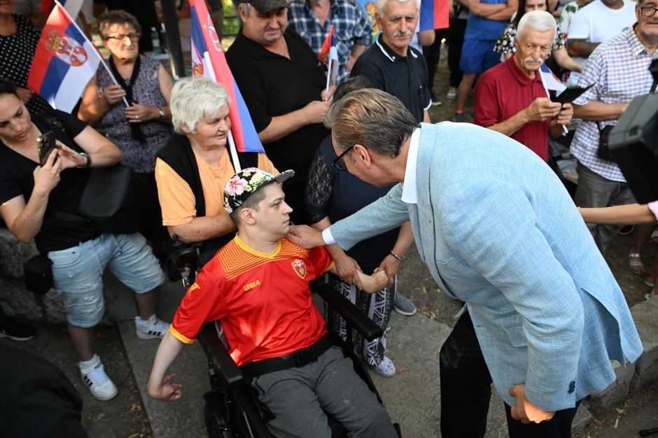 Aleksandar Vučić u Knjaževcu