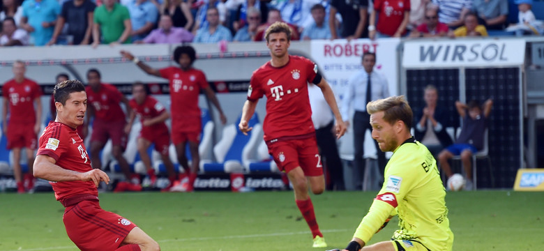 Liga niemiecka: Lewandowski strzelił zwycięskiego gola. Hoffenheim - Bayern 1:2. WIDEO