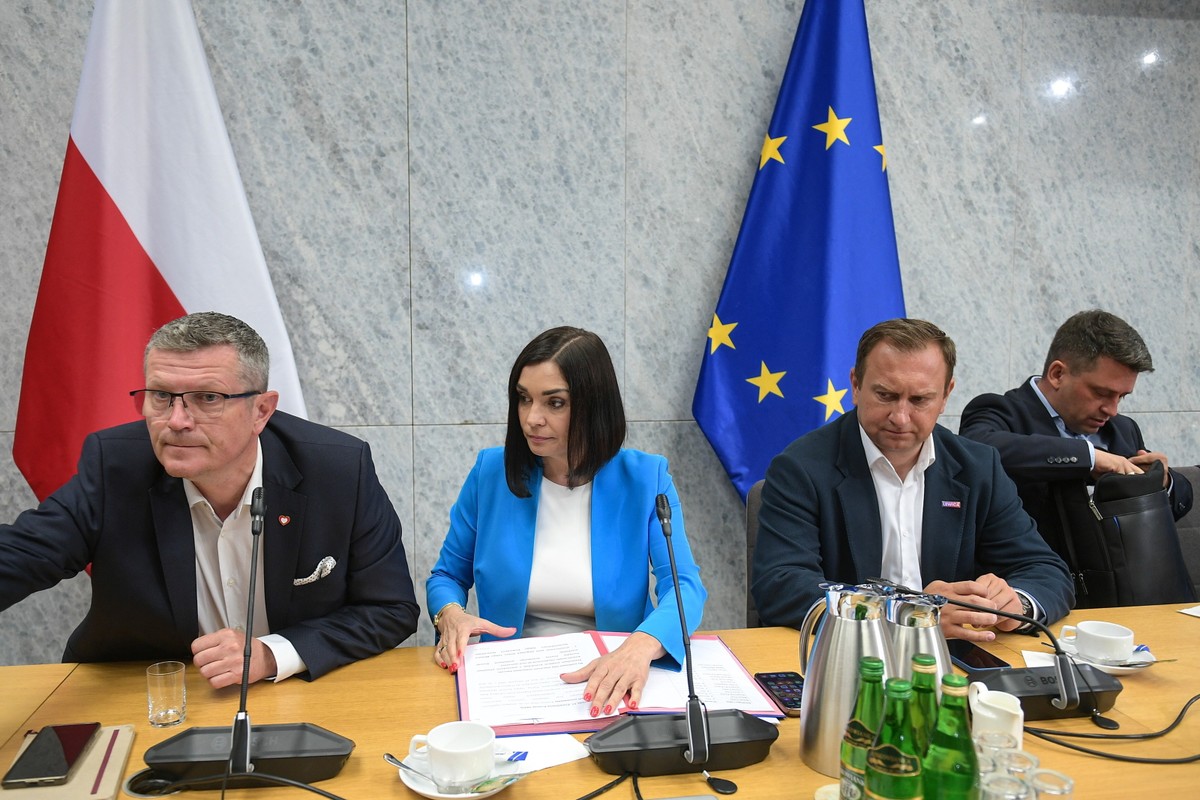 Komisja śledcza ds. Pegasusa: Magdalena Sroka, Marcin Bosacki, Tomasz Trela, Paweł Śliz