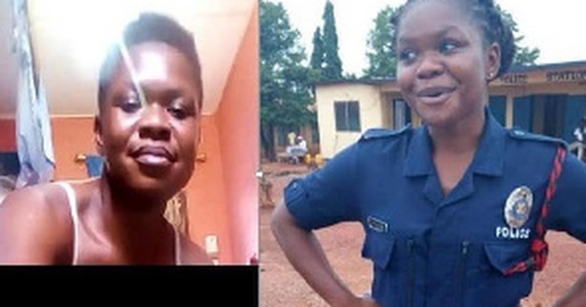 Female police officer reacts to her leaked tape | Pulse Ghana
