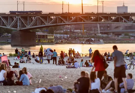 Warszawskie plaże miejskie to europejska czołówka. Co urzekło w nich zagraniczną prasę?