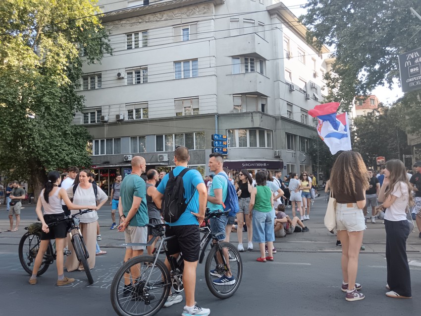 beograd studenti blokade protesti bulevar