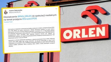 Kwestia przejęcia Lotosu. PKN Orlen wydaje oświadczenie i odpowiada "politykom opozycji"