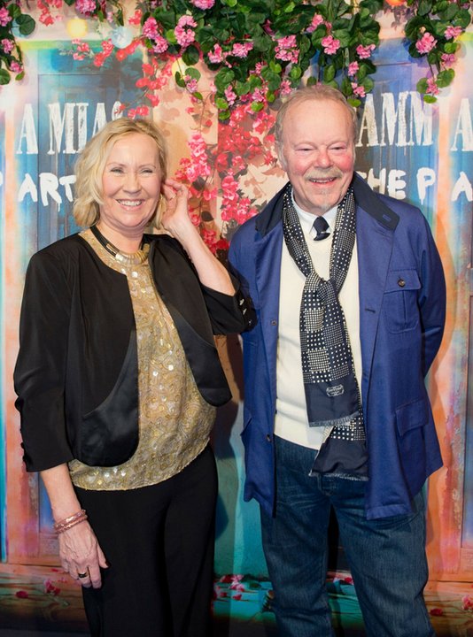 Agnetha na premierze "Mamma Mia!"