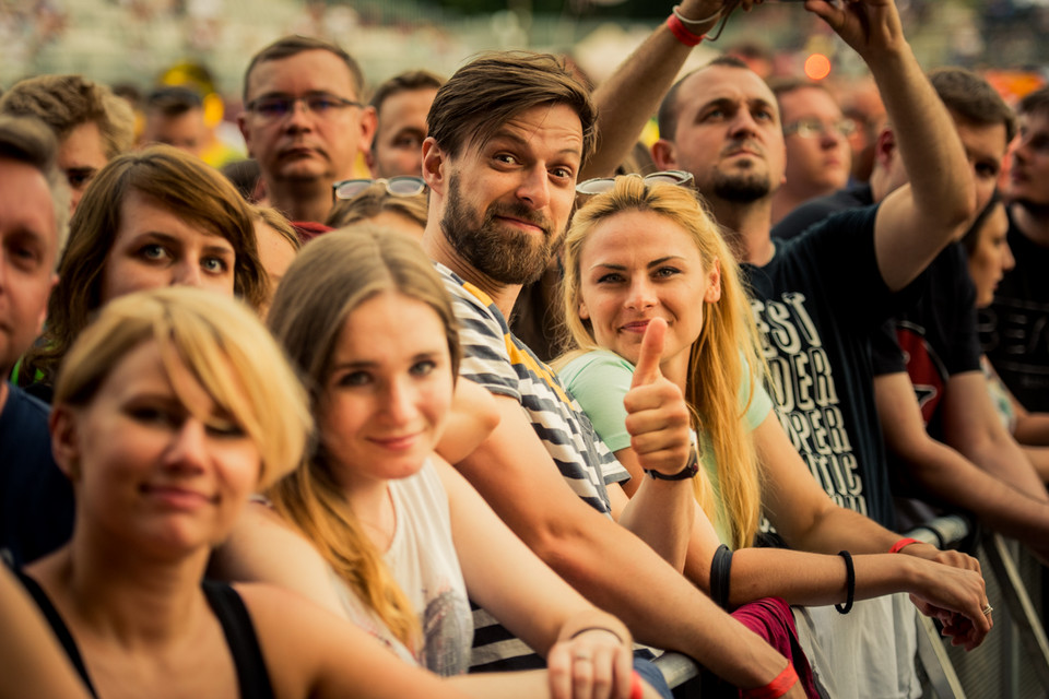 Publiczność na Life Festival Oświęcim 2016