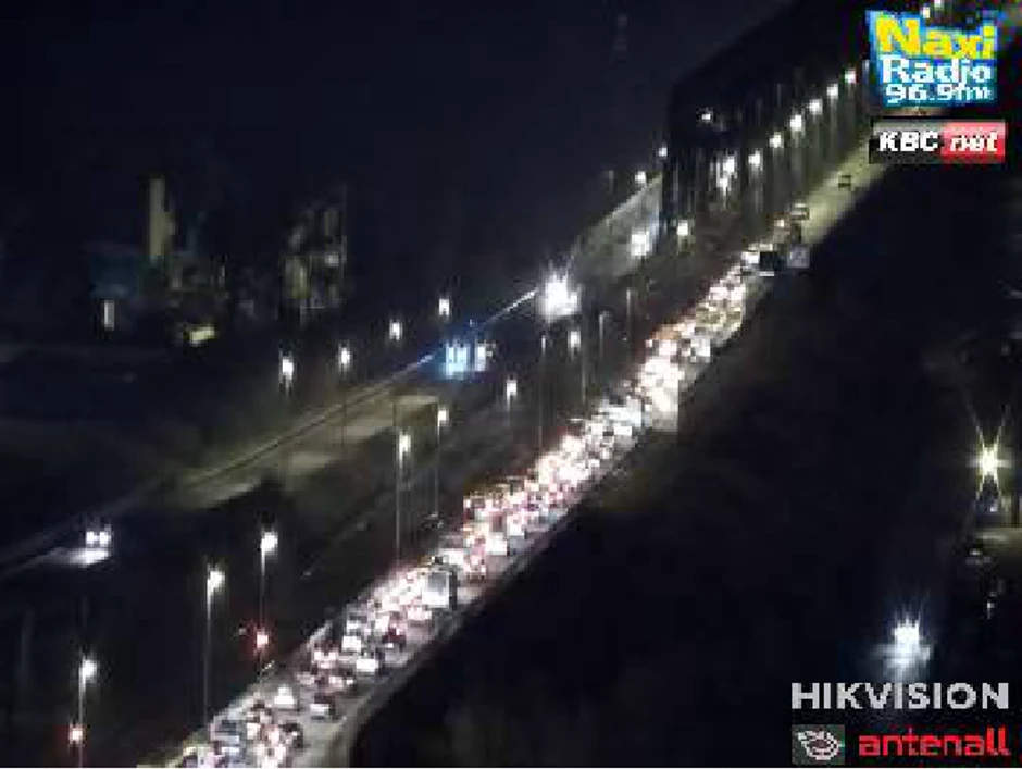 Gužve na Pančevačkom mostu