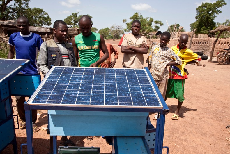 Experts say industrial demand for clean energy could also expand electricity access for African communities.