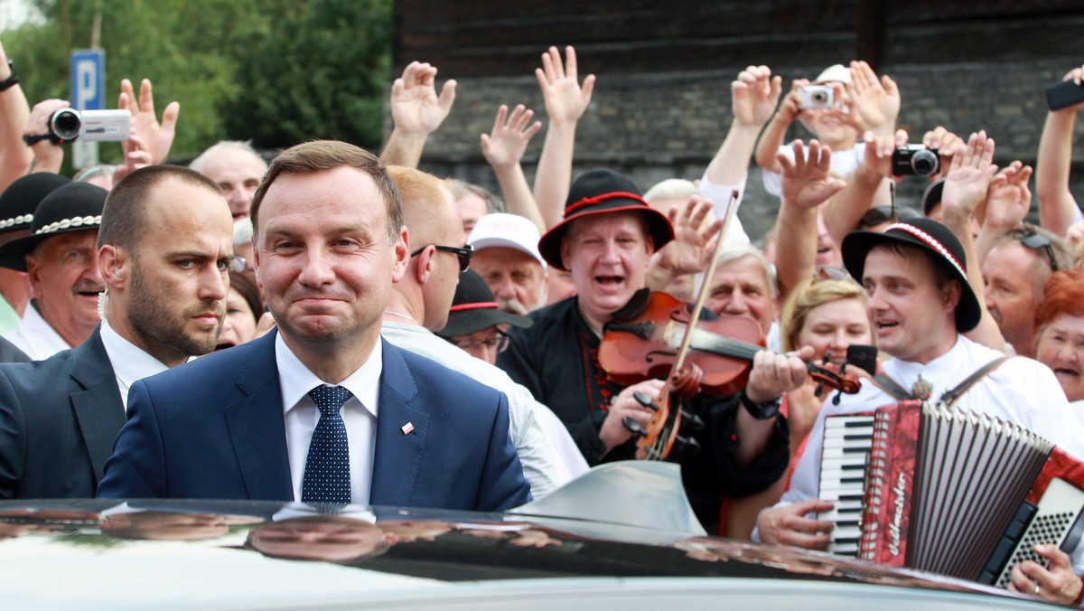 SUCHA BESKIDZKA PREZYDENT ANDRZEJ DUDA WIZYTA