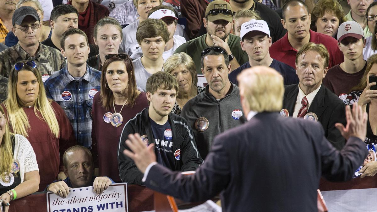 Donald Trump Holds Campaign Rally At Valdosta State University In Georgia