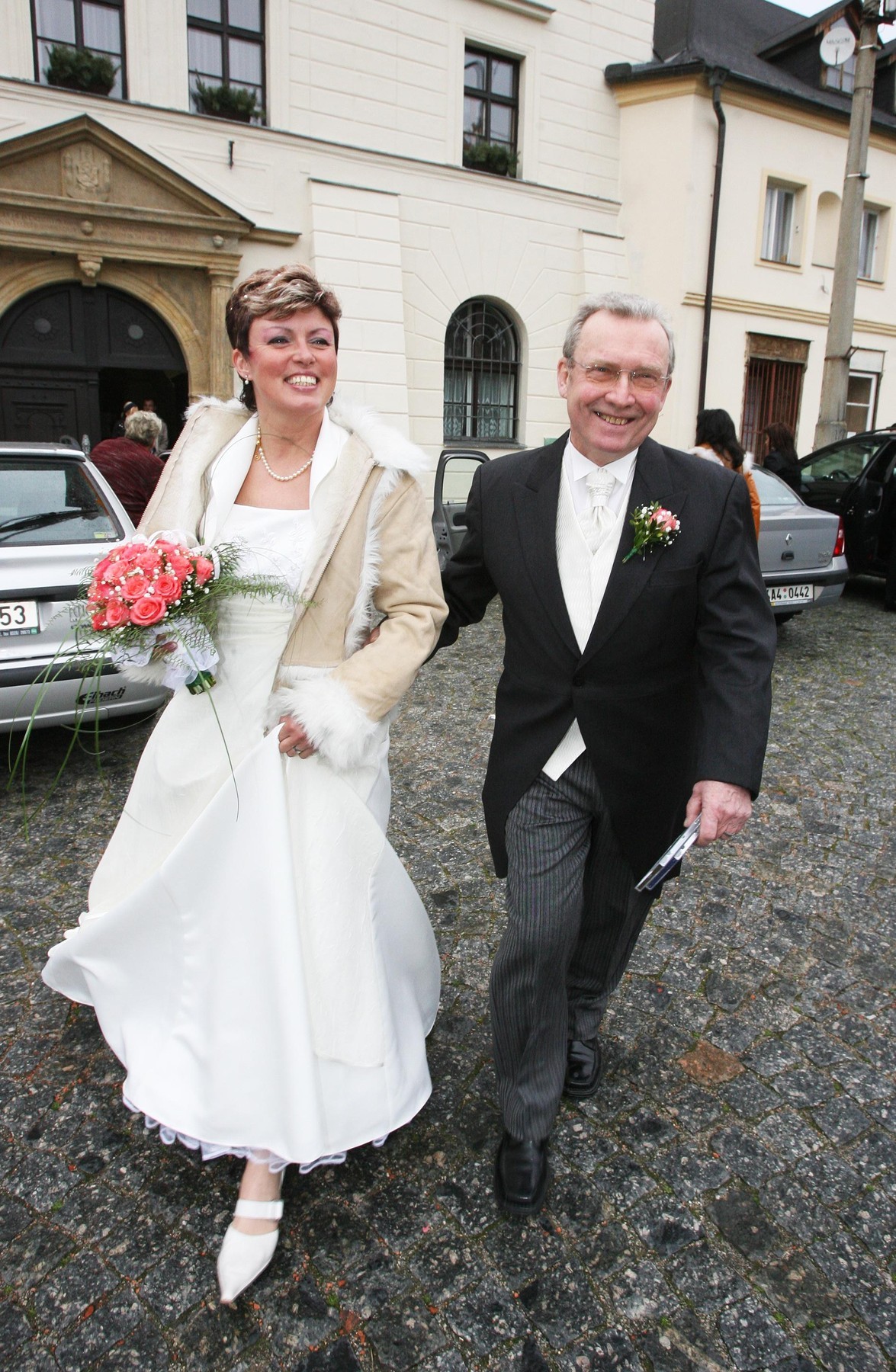 Rudolf Jelínek († 89) a jeho manželka Martina Růžičková.