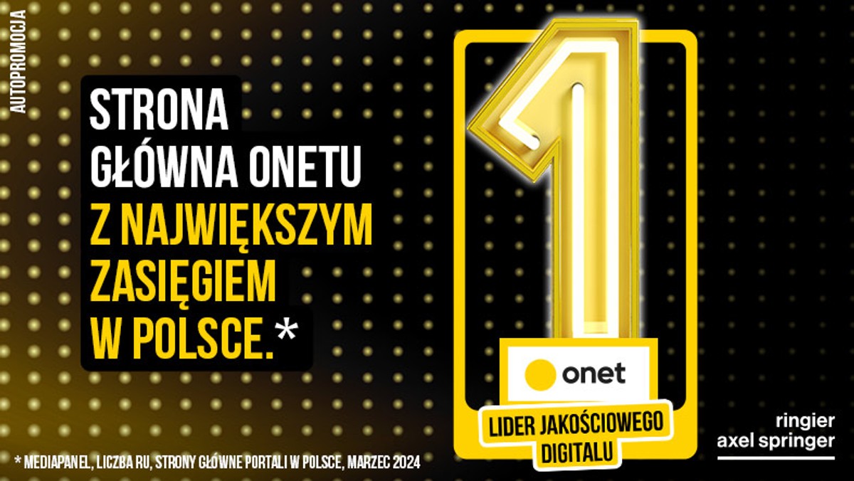 Według najnowszych wyników badania Mediapanel (Gemius/PBI) strona główna Onetu w marcu zajęła pierwsze miejsce wśród stron głównych portali – w minionym miesiącu odwiedziło ją aż 8 mln 142 tys. realnych użytkowników. Dodatkowo Onet pozostaje liderem kategorii "Informacje i publicystyka". Czytało nas aż 10 mln 772 tys. osób.