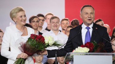 Andrzej Duda do dziennikarza "Gazety Wyborczej": panie redaktorze, przekazuję wiadomość od żony