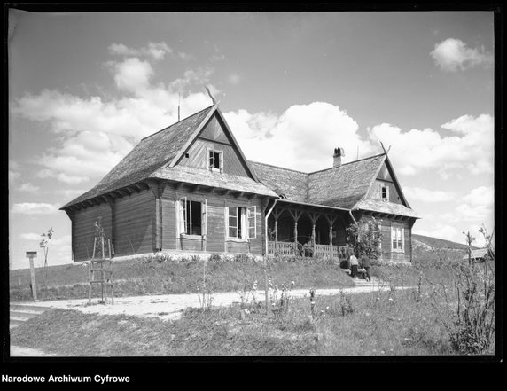 Wigry i okolice, rok 1935 - zdjęcie pochodzi z archiwów Narodowego Archiwum Cyfrowego