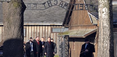 Premier Wielkiej Brytanii odwiedził Auschwitz