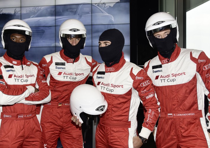 David Alaba, Thomas Müller, Mario Götze, Robert Lewandowski