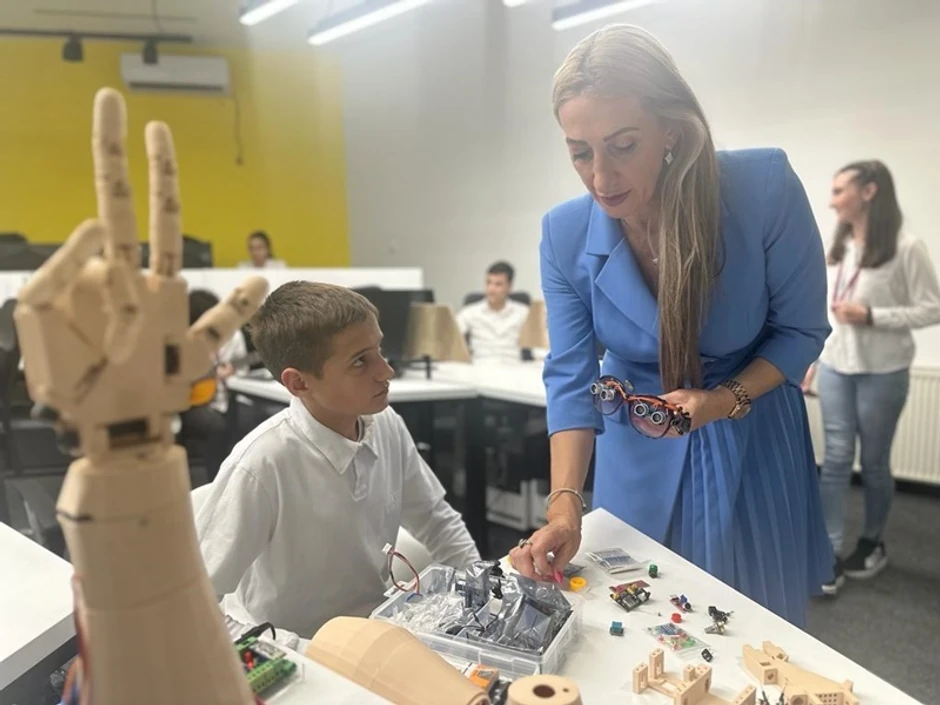 Ivan sa mentorkom Milkicom Kostić