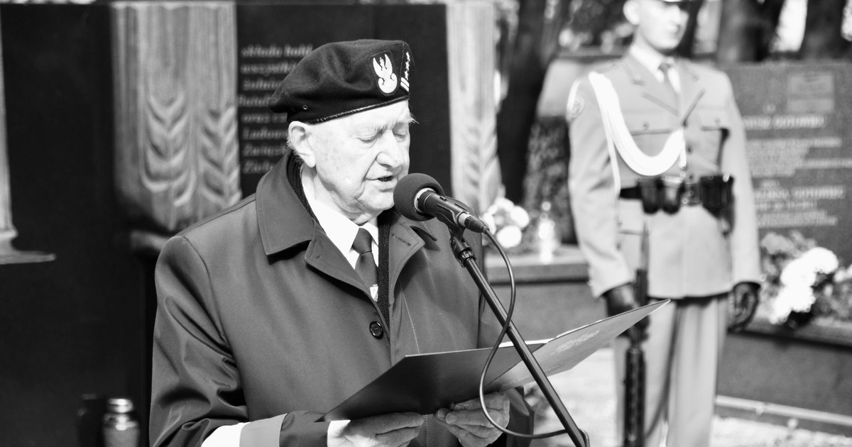 Odszedł legendarny pułkownik 'Sokół' - ikona polskiego ruchu oporu