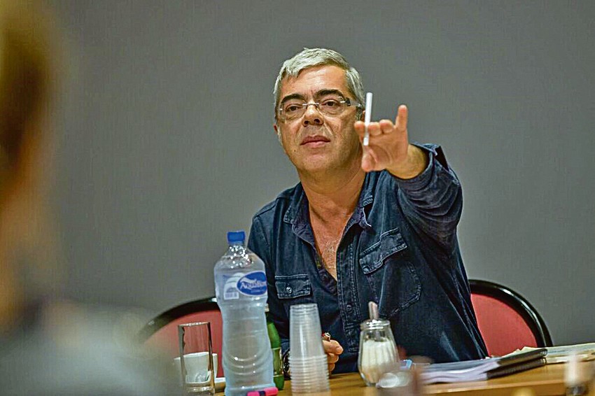 Jagoš Marković na probi