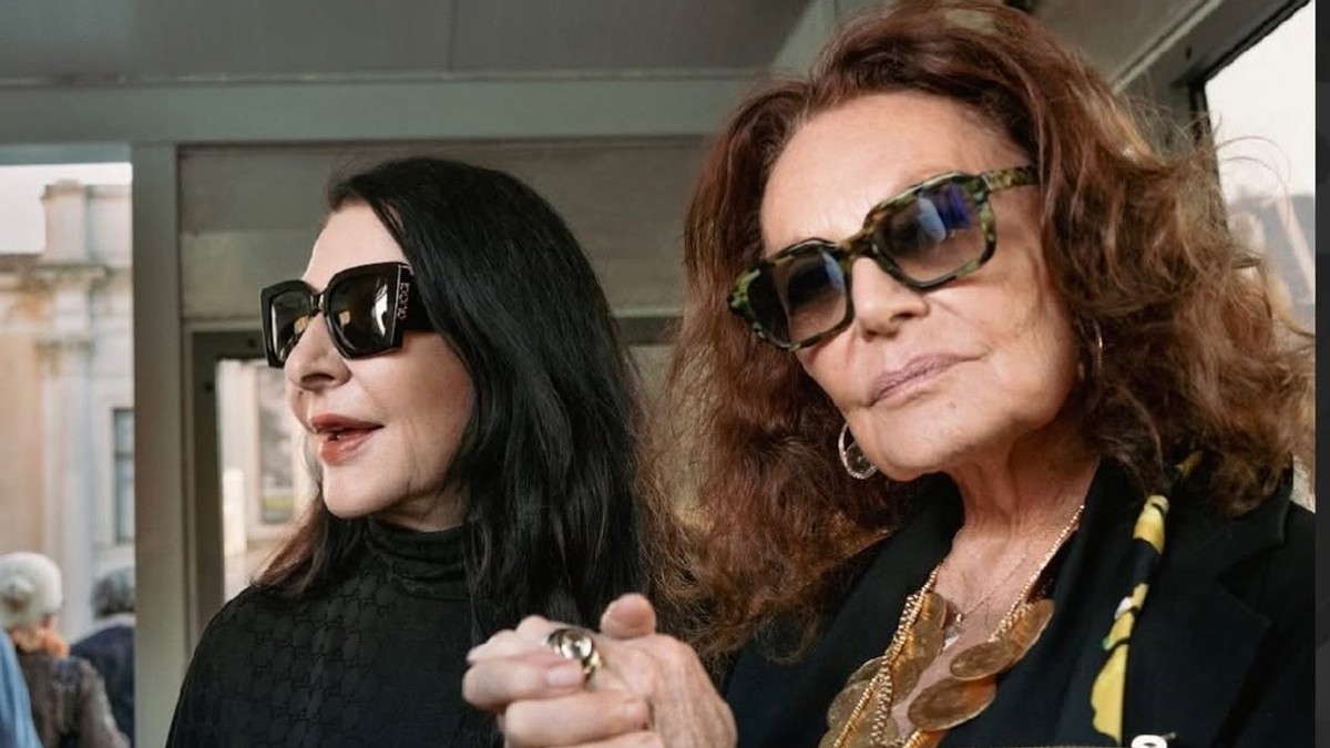 Marina Abramović i Dajana fon Firstenberg